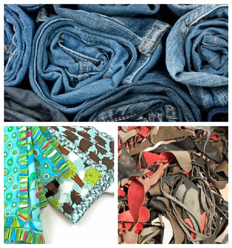 can do big capacity waste cloth , such aswaste rags,yarn,clothes