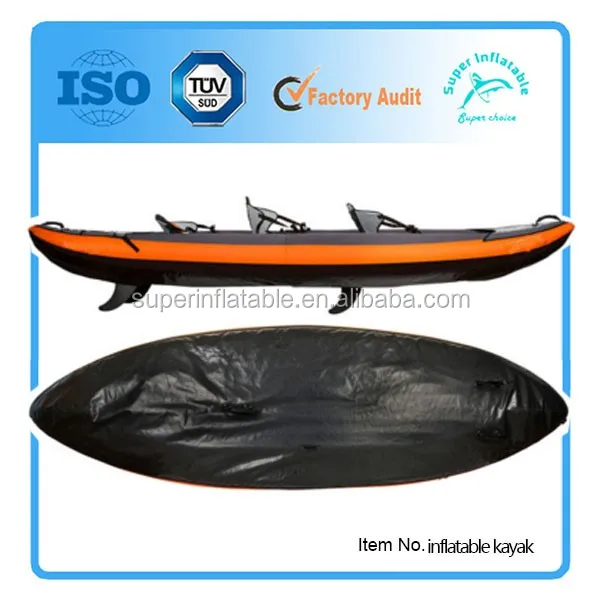 Pvc Inflatable Air Kayak Raft Canoe For Beach Sea Ocean ...