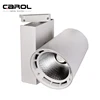 Art gallery aluminum 3 circuit 4 wires 40w 5000 lumen led track light cri95 with SAA CE IEC
