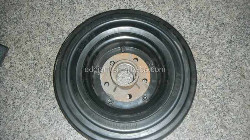 solid rubber wheel 400x8