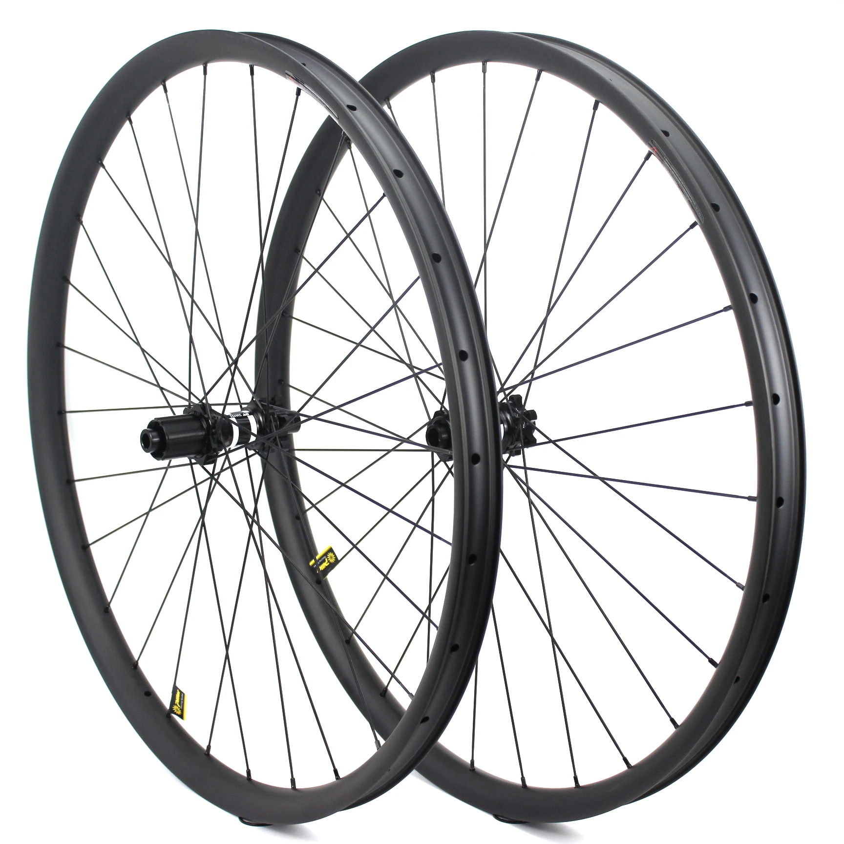 Super Light Bicycle Carbon 29er Mtb Wheels For 33mm Width 29mm Depth