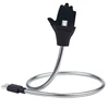 Lazy Bracket Palms Shape folding metal hose Charging Cable Stand Up Phone Data Cable