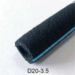 micropore rubber bubble diffuser aeration hose for aquaculture D16-3.0