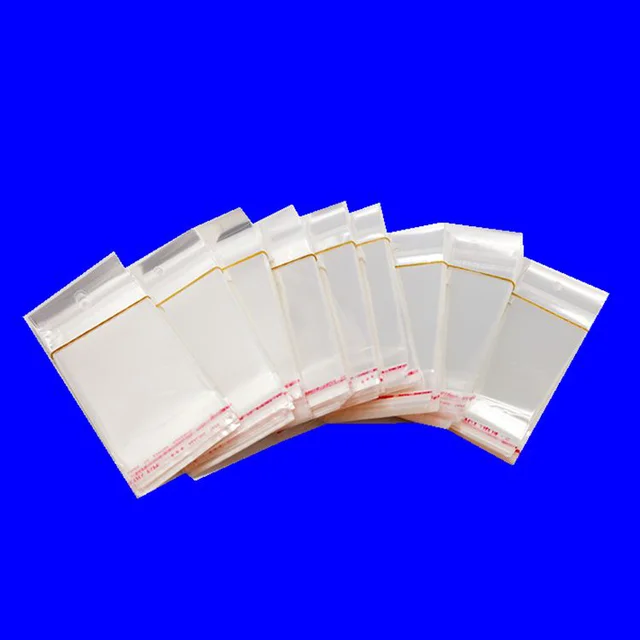 black printing cello opp bag with side gussest h0t520