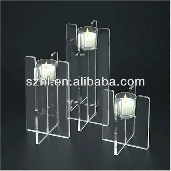 Romantic Acrylic Candle Holder Tall Candle Holders For Weddings Buy