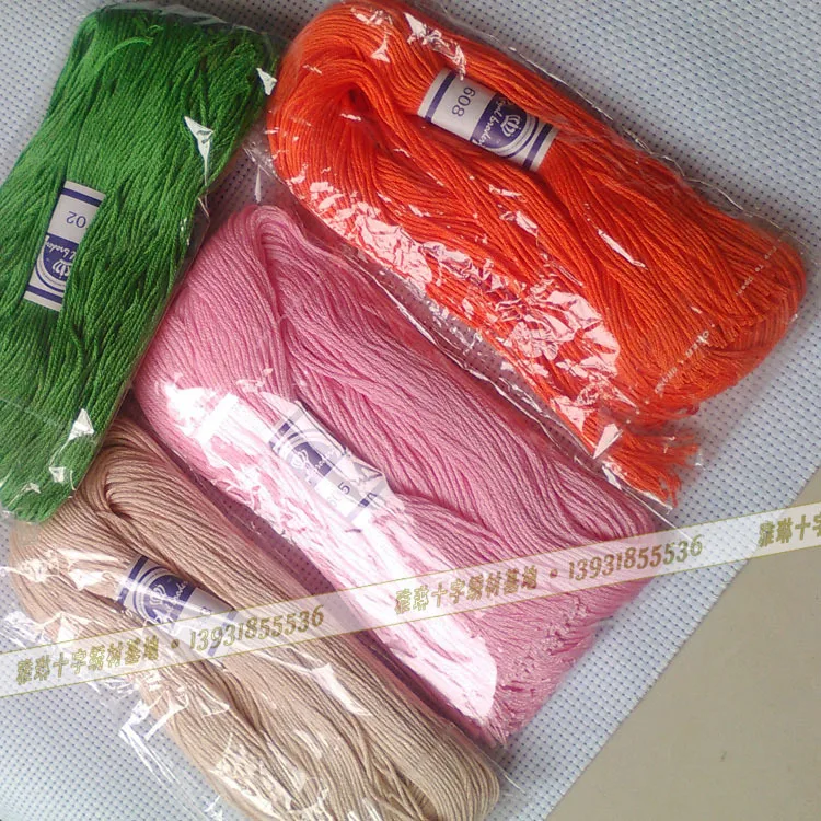 Wholesale High Quality Royalbroider Cross Stitch Thread 100cotton
