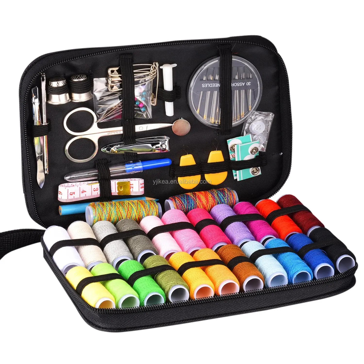 Large Stock 94pcs Travel Black Professional Sewing Kit Buy
