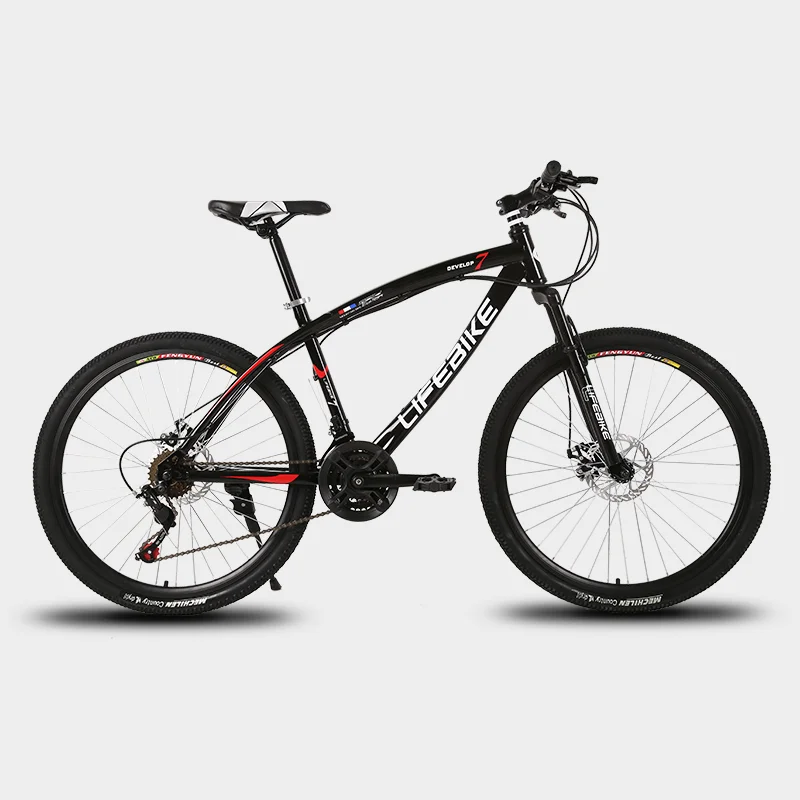 High Quality 26 Inch 21 Speed High Carbon Steel Adult Mountain Bicycle