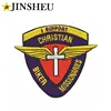 Custom Religion Cross Wing Embroidered Arm Christian Biker Patch