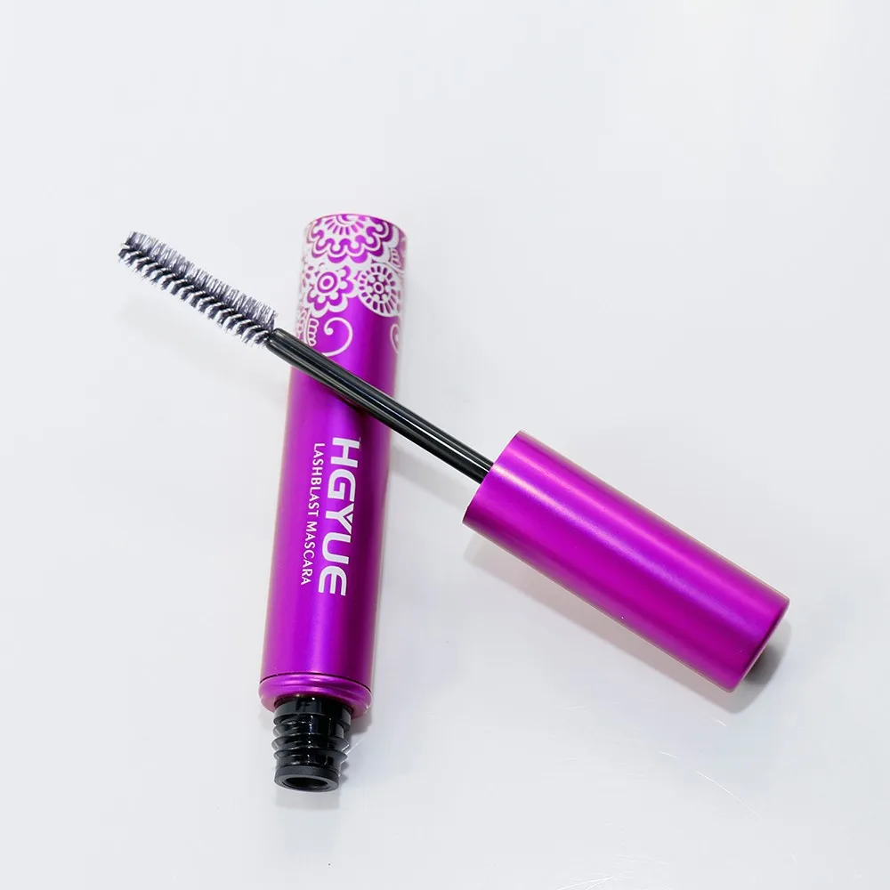 Purple Round Hollow Aluminum Mascara Tube For Cosmetic Buy Aluminum