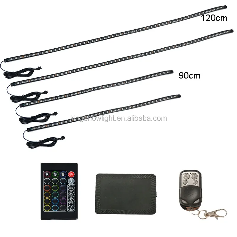 RGB Car Under Underbody Lights LED underglow Strip Light 12V 24V Car Truck Glow Flexible RGB strips Neon RGB LED Strips