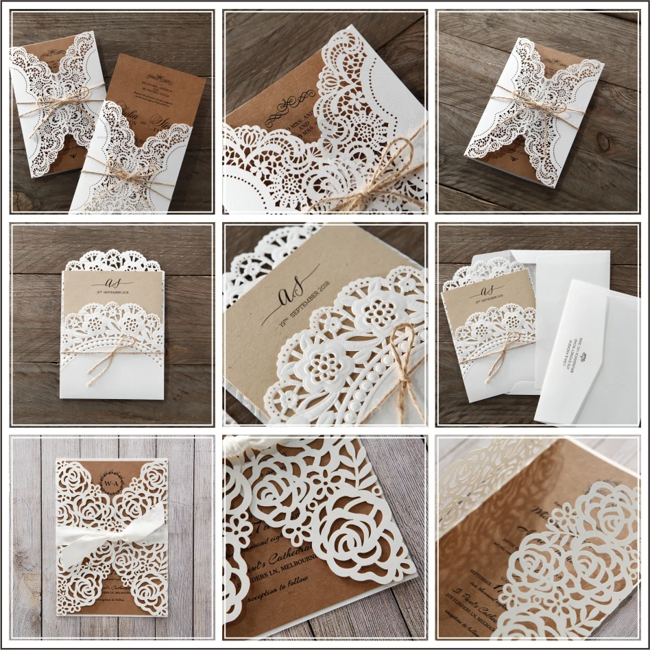 Unique Wedding Invitations Rustic With Cheap Price Buy Unique Wedding