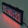 digital advertising equipment product P4/P4.72/P7.625 dot matrix program led digital clock red display