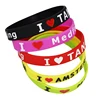 Top Sale Items;new Arrival Handmade Products Importers Custom Adjustable Wristbands Writable Silicone Wristband Bracelet