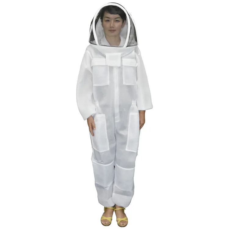 White Beekeeping Clothing Breathable Bee Suit Foe Sale