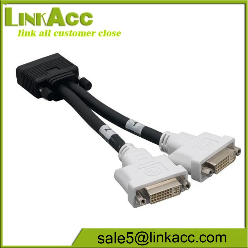 DMS60 to Dual DVI for Dual Monitors Splitter Cable LFH60