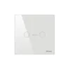 Tempered glass/decorate silk-screen glass/two way touch switch glass panel, smart switch glass