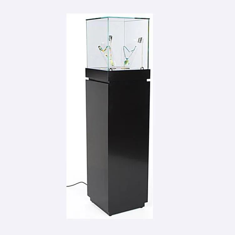 Design Modern Wood Jewelry Glass Display Showcase For Sale Buy