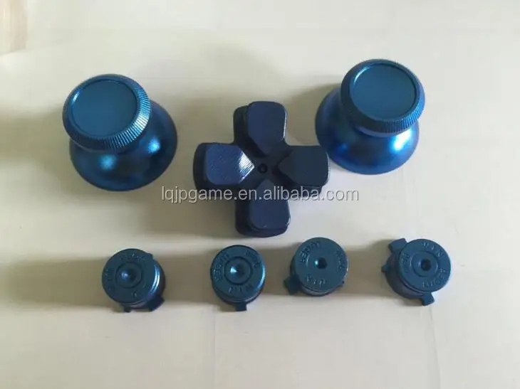 Metal thumbsticks Joystick + Buttons and D-pad for PS4/XBOX 360/ONE Controllers Buttons