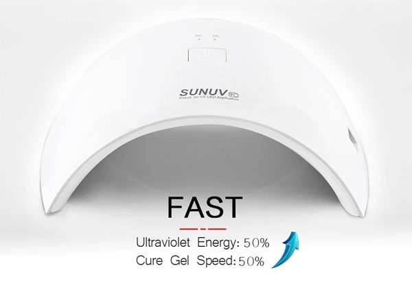 SUN9C 36W UV Lamp Dryer Nail for Curing UV Gel LED Gel