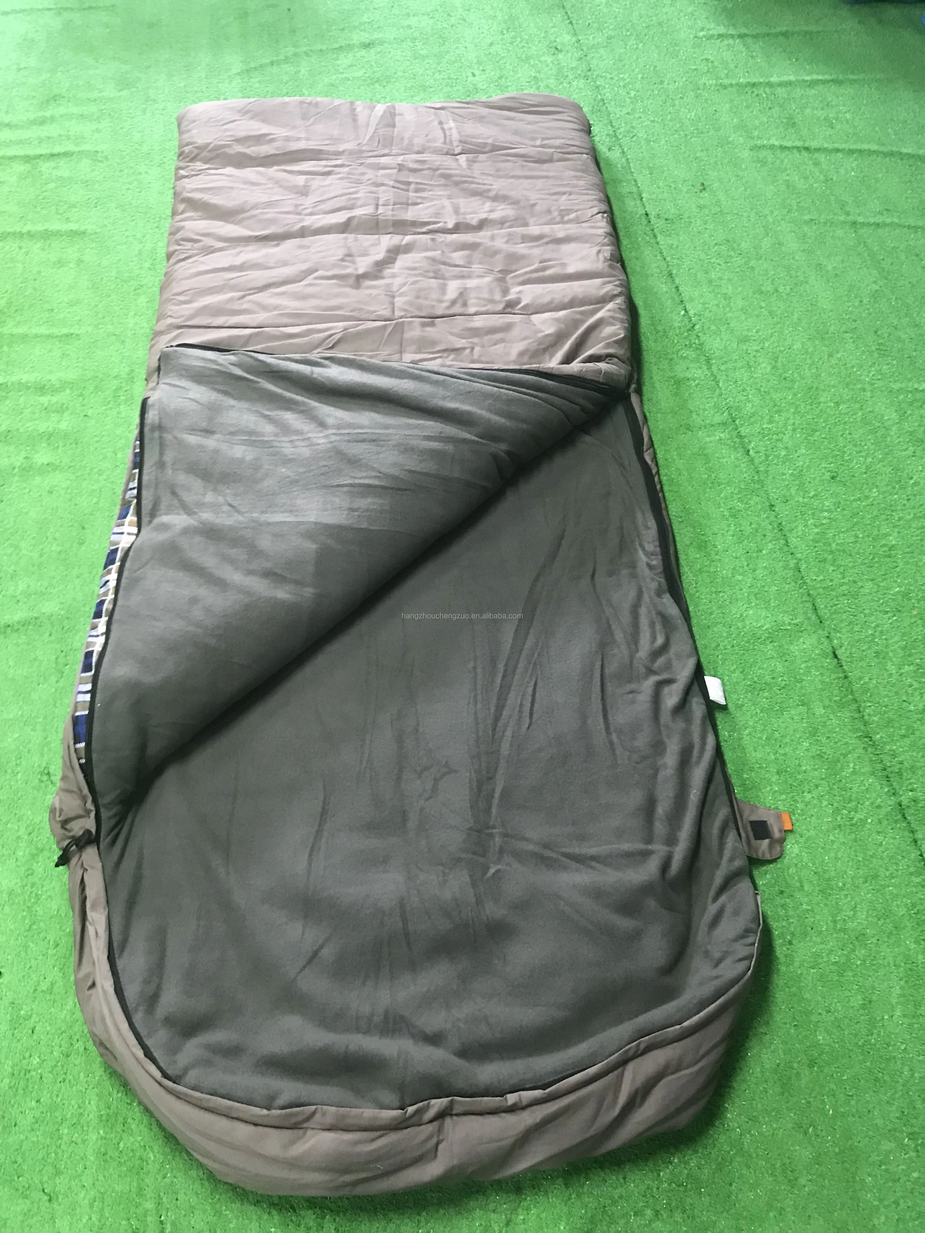 Hot Selling 5f Adult Envelope Double Layer Sleeping Bag With Polar
