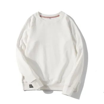 white sweatshirt 100 cotton