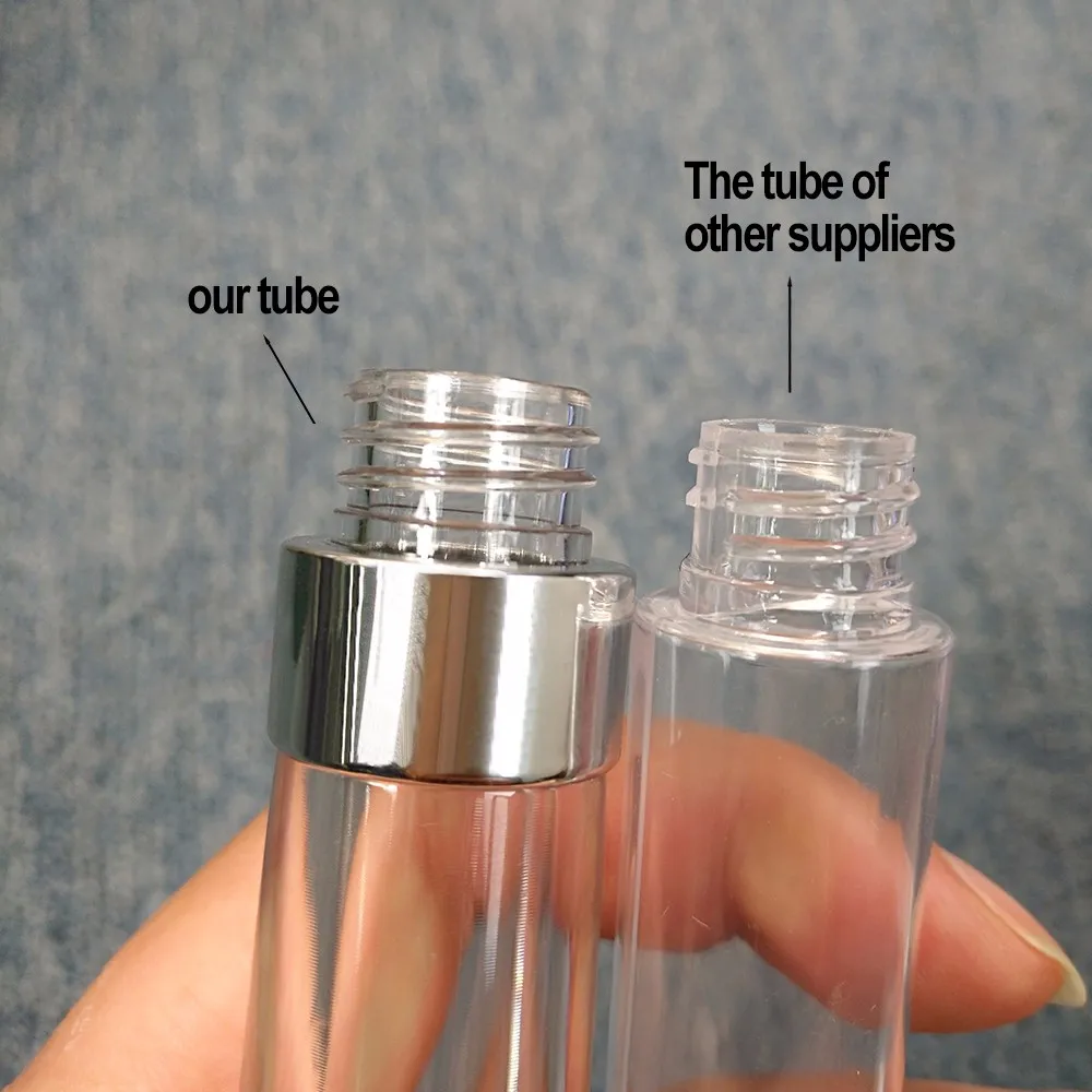 Wholesale Lip Gloss Packaging,Empty Square Unique Lip Gloss Container