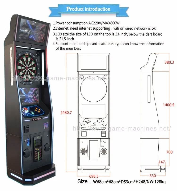 Qingfeng Cheap Dart Supplies Electronic Phoenix Dart Flight Game