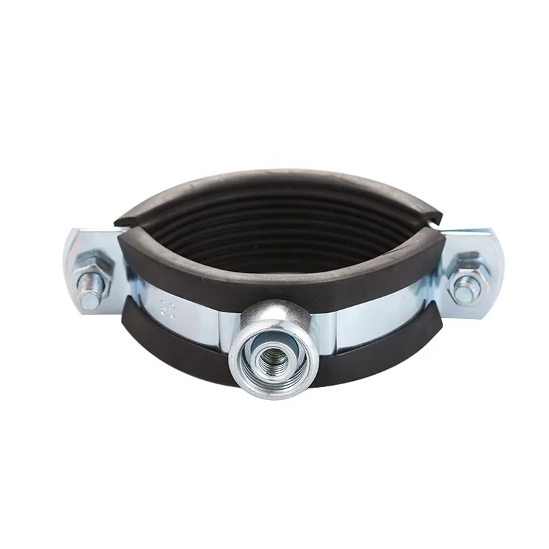 Heavy Duty Pipe Clamp With Rubber Reinforced Rib Buy Heavy Duty Clamp
