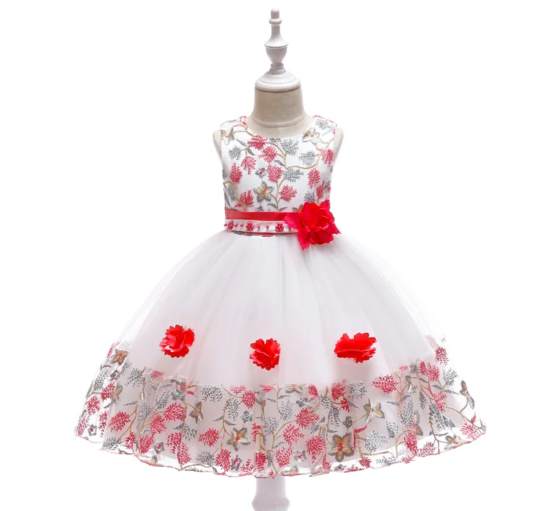 Wholesale Lovely Kids Party Dress New Design Lace Kids Ball Gown Baby ...