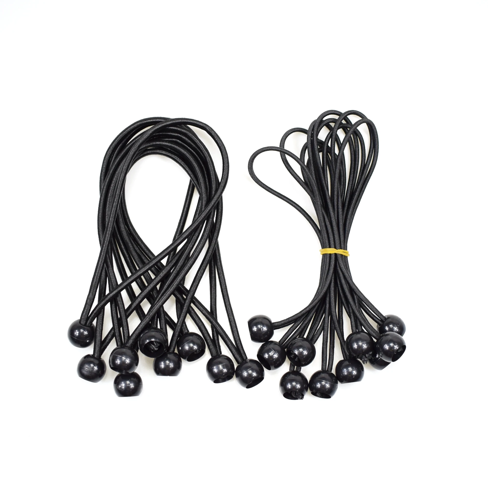 High Duty 5mm*15cm Latex Shock Cord Elastic Bungee Cord Loop With Ball ...