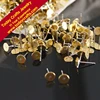 0.7mmx4X12mm titanium flat earring post