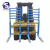 Forklift attachment single/double pallet handlers