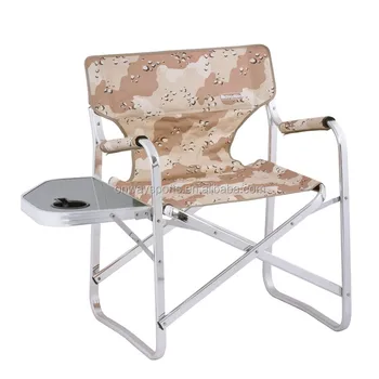 Outdoor Aluminium Camping Folding Director Chair With Side Table Ow Outdoor Aluminium Camping Folding Director Chair With Side Table Ow N65