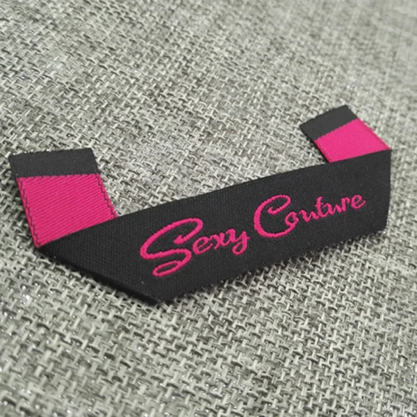 High Quality Custom Hem Woven Label,Clothing Woven Label,Garment Woven ...