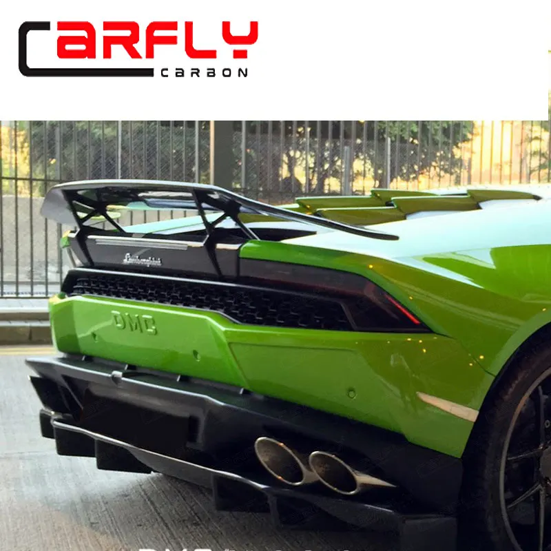 Dmc Style Carbon Fiber Rear Diffuser For Lamborghini Huracan Body Kit - Buy  Lamborghini Rear Diffuser,Rear Lip For Lamborghini Huracan,Lamborghini  Huracan Bodykit Product on 