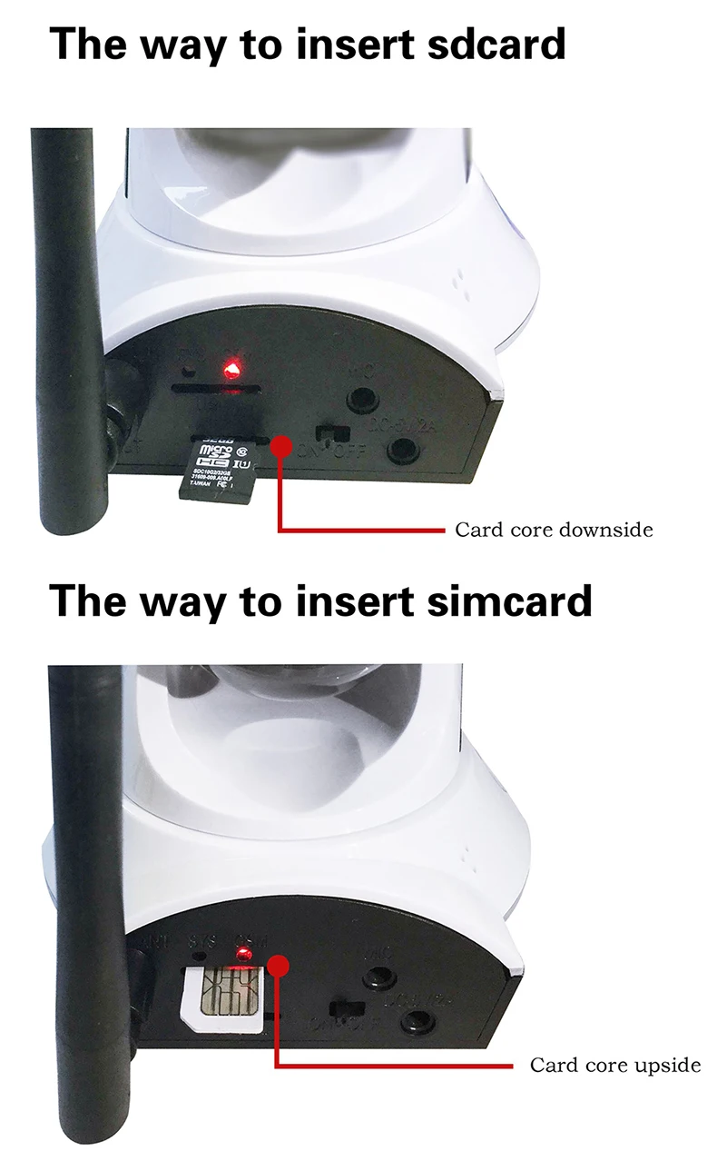 Infrared night vision Wireless home alarm system security camera GSM/GPRS SMS CALl Alarm system