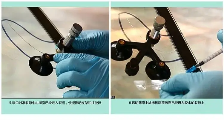 Allplace Windshield Repair Kit Car Windshield Scratch Resin Tools