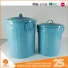 LARGE DOG FOOD CONTAINER Metal Pet Feeder Bin Steel Cat Food Can