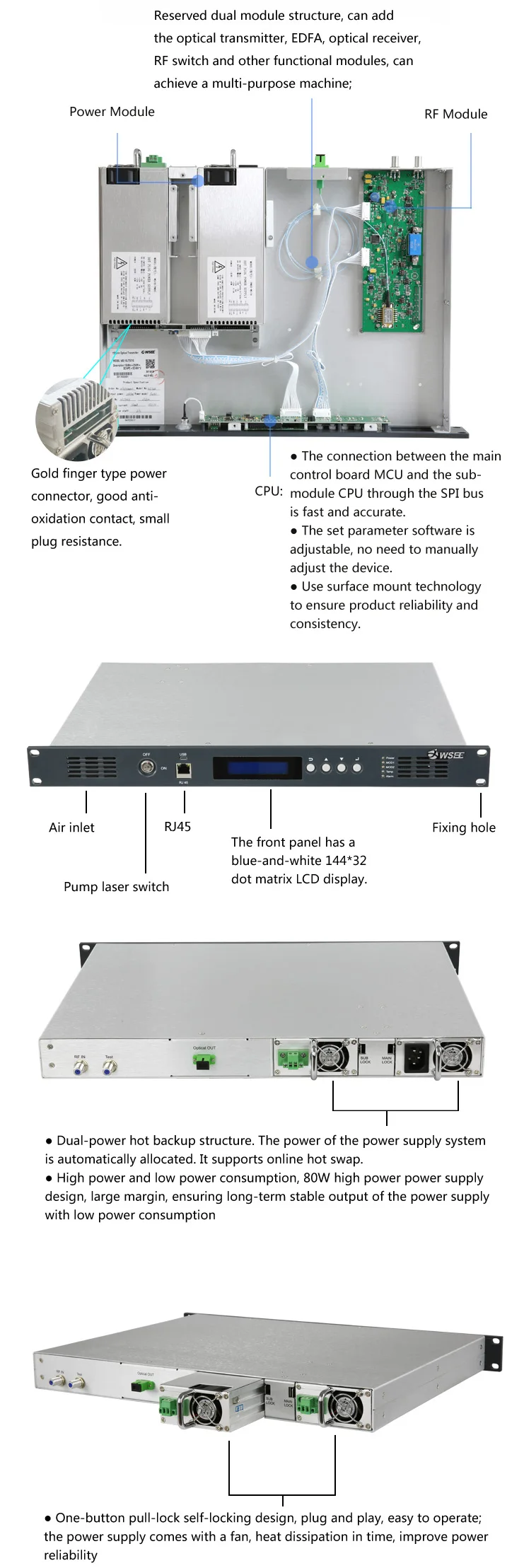 Internal Modulation Catv 1550nm Optical Transmitter Price India Buy Optical Transmitter,1550nm