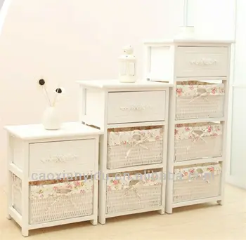 White Finish Wood Night Stand Country Style Bedside Table With White Finish Wood Night Stand Country Style Bedside Table With Drawer Room Set Furniture