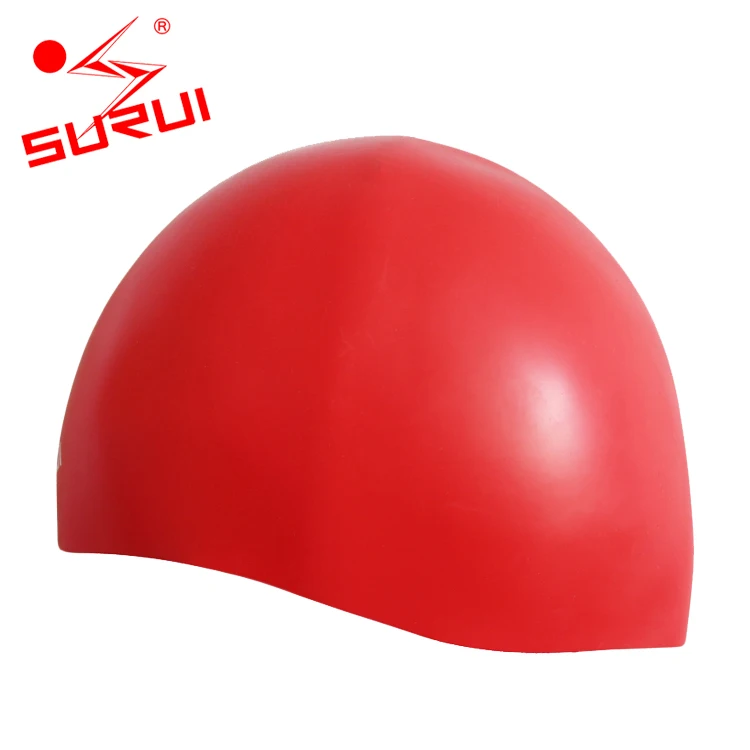 Waterproof UV Protection Adult Printed Best Swimming Caps for Professional Training