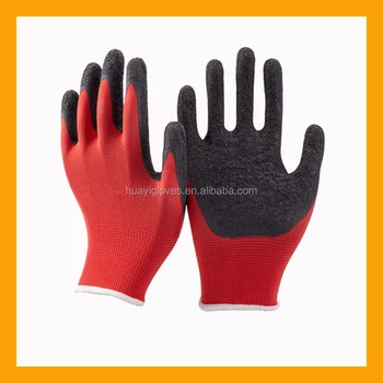 gloves latex work Interracial slut slaves