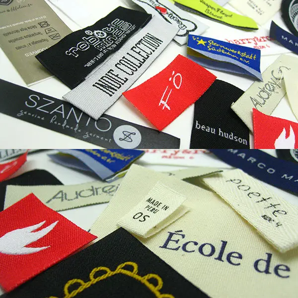 1000 Woven Labels Custom, Sewing Label, Woven Labels for Clothing 