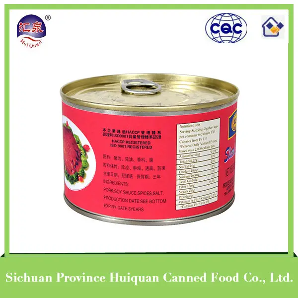 397g Sliced Stewed Pork Canned Pork,Pork Meat Price,Pork Buy Pork