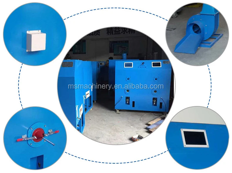 automatic plush soft toy pillow filling machine