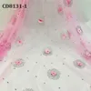 Baby pink so lovely nigerian lace aso ebi styles french net lace with stones kids dress lace fabrics