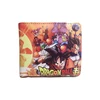 PU Leather Short Wallet Anime Dragon Ball Z Cartoon Wallets with Card Holder Purse Zipper Coin Pocket