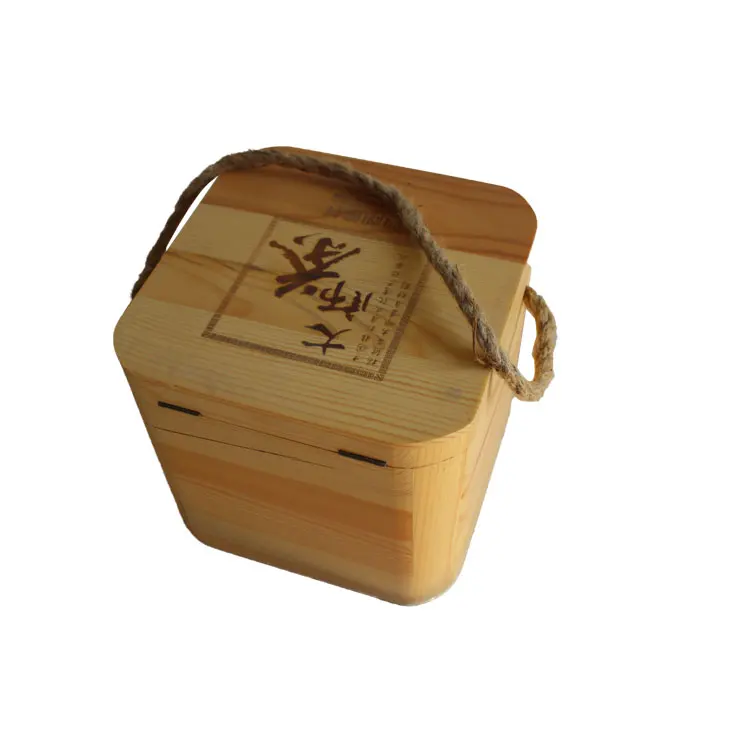 Luxury handmade fashionable high grade wooden box for gift promotional