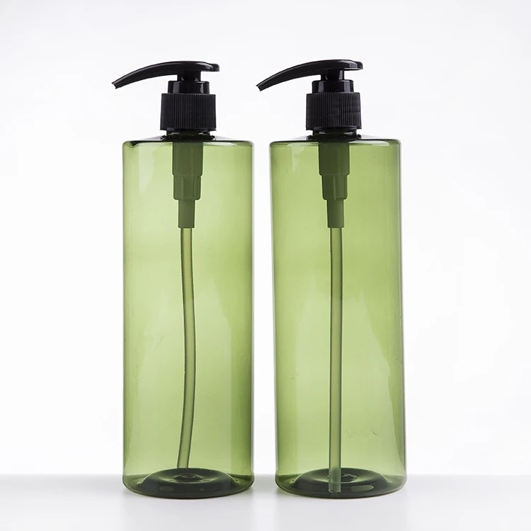 100ml 130ml round transparent clear boston pet cosmetic bottle with